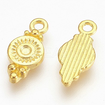 Tibetan Style Alloy Charms LS-EA270Y-G-1