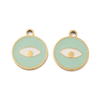 Ion Plating(IP) 316 Surgical Stainless Steel Pendants STAS-U014-60G-03-1