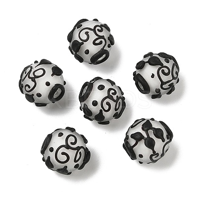 Handmade Lampwork Beads LAMP-R001-01B-1