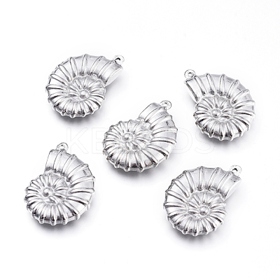 Non-Tarnish 304 Stainless Steel Pendants STAS-F240-05P-1