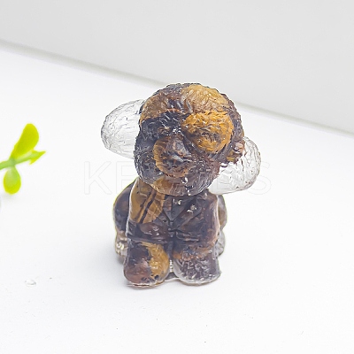 Resin Teddy Dog Display Decoration PW-WG15843-06-1