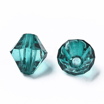 Transparent Acrylic Beads TACR-S146-8mm-08-1
