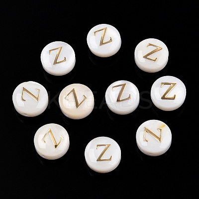 Natural Freshwater Shell Beads SHEL-N036-01Z-1