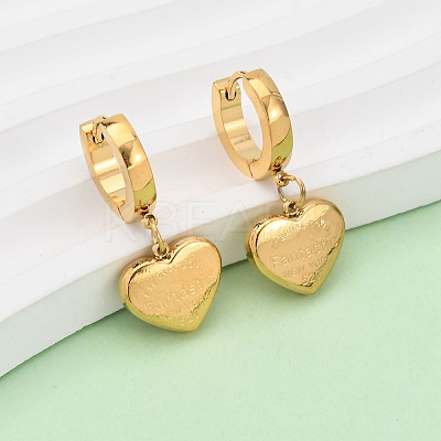 304 Stainless Steel Hoop Earrings EJEW-F393-18G-1