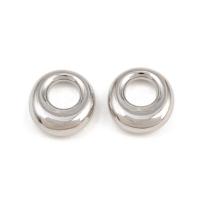 Brass European Beads KK-CBA78C7-33C-P-1