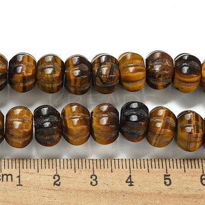 Natural Tiger Eye Beads Strands G-G142-A15-01-1