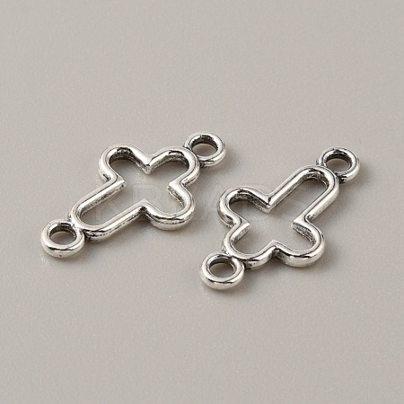 Tibetan Style Alloy Connector Charms FIND-CJC0007-42J-1