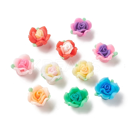 Handmade Polymer Clay Beads CLAY-G111-02-1