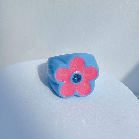 Resin Finger Rings for Women FS-WG0F165-06-1