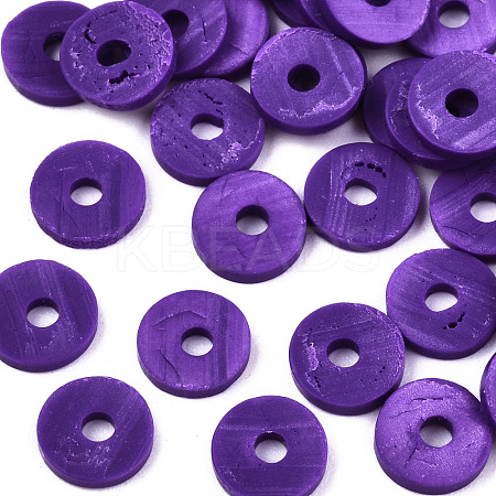 Handmade Polymer Clay Beads CLAY-Q251-4.0mm-98-1