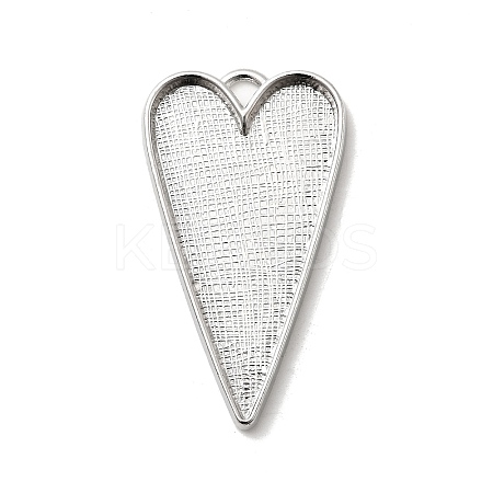 Tibetan Style Alloy Big Pendant Cabochon Settings LS-X-TIBEP-LF11251Y-P-NR-1