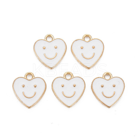Alloy Enamel Charms ENAM-T016-12E-RS-1