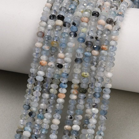 Natural Aquamarine Beads Strands GG-CBA753B-B01-2x4mm-1
