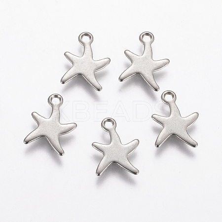 Tarnish Resistant 201 Stainless Steel Charms STAS-F039-47-P-1