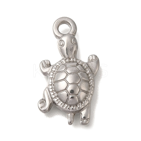 Anti-Tarnish 304 Stainless Steel Pendants STAS-M075-23P-1