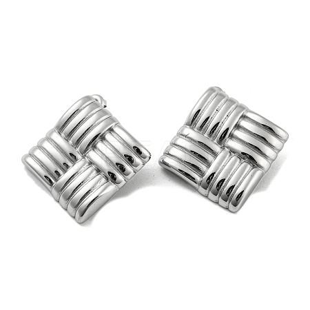 Non-Tarnish 304 Stainless Steel Stud Earrings EJEW-M233-12P-1