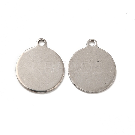 Non-Tarnish 201 Stainless Steel Pendants STAS-P320-34P-1