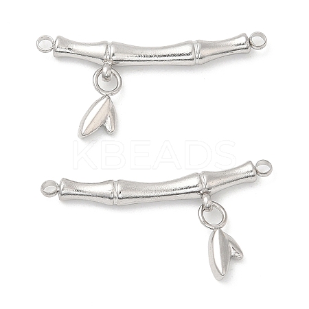 Non-Tarnish 304 Stainless Steel Connector Charms X-STAS-Z041-32P-1