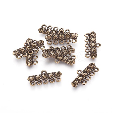 Tibetan Style Alloy Chandelier Components Links LS-MLF0753Y-NF-1