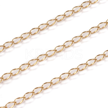 Ion Plating(IP) 304 Stainless Steel Twisted Chains CHS-H007-16G-1