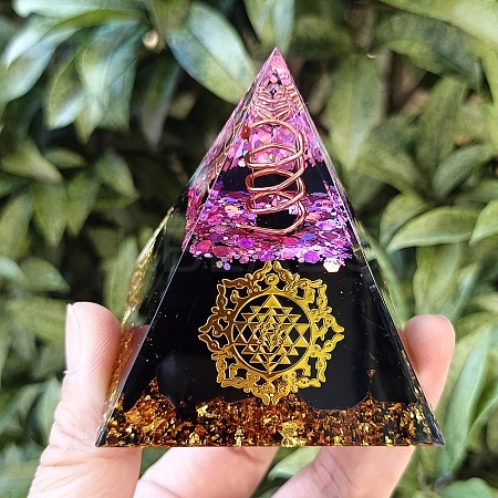 Orgonite Pyramid Resin Energy Generators PW-WGDAADA-01-1