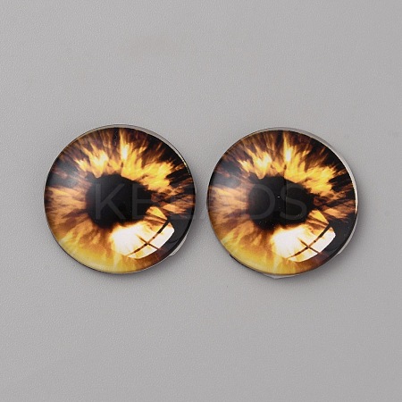 Glass Cabochons GLAA-WH0033-75G-07-1