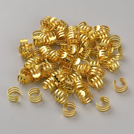 Iron Dreadlocks Beads Hair Decoration FIND-CJC0010-94B-G-1