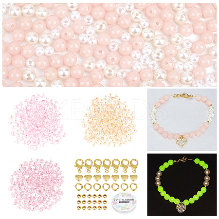 DIY Glow in the Dark Bracelet Necklace Making Kit DIY-NB0009-24-1