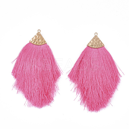 Polyester Tassel Big Pendant Decorations FIND-T042-13-1