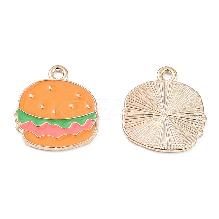 Alloy Enamel Pendants PALLOY-K007-07KCG-1