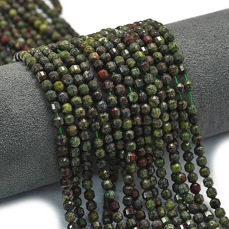 Natural Dragon Blood Beads Strands G-A260-A54-01-1