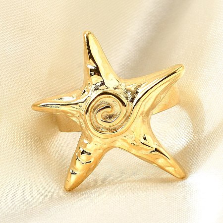 304 Stainless Steel Cuff Rings RJEW-V014-06B-G-1