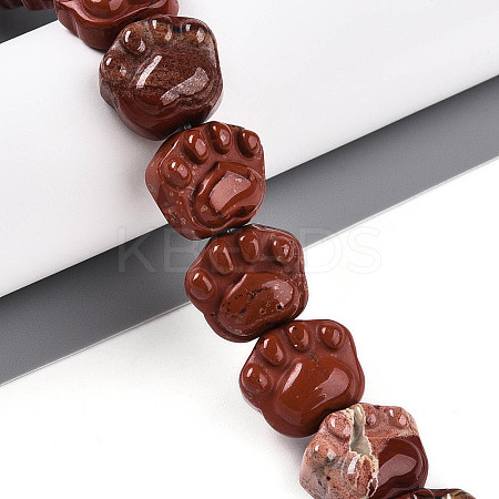 Natural Red Jasper Beads Strands G-M108-A12-01-1