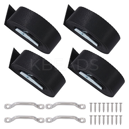 Elastic Adjustable Luggage Straps AJEW-CA0004-49-1