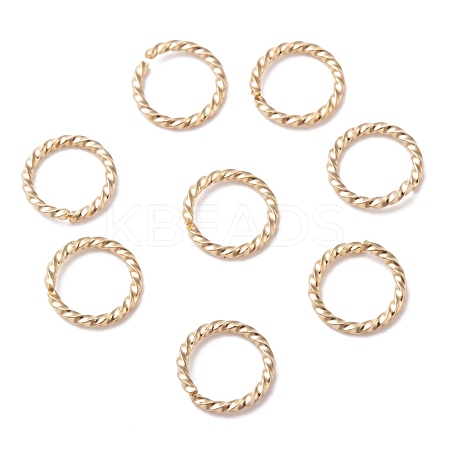 304 Stainless Steel Open Jump Rings STAS-F191-12G-C-1