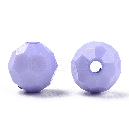 Opaque Acrylic Beads MACR-S373-69-S02-1
