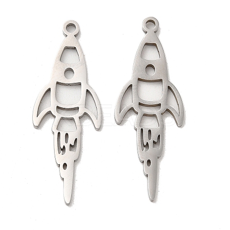 Non-Tarnish 304 Stainless Steel Pendants STAS-L020-041P-1