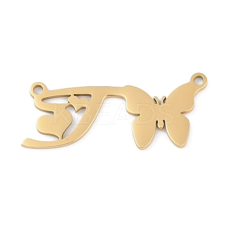 304 Stainless Steel Pendants STAS-L279-002G-T-1