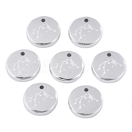 Non-Tarnish 316 Surgical Stainless Steel Charms STAS-S116-418F-P-1
