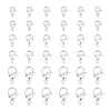 36Pcs 3 Styles 304 Stainless Steel Lobster Claw Clasps STAS-UN0050-08-1