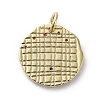 Brass Micro Pave Cubic Zirconia Pendants ZIRC-G157-03L-01G-2