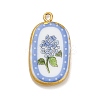 Printed Porcelain Pendants STAS-C183-03B-04-1