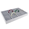 40 Slots Velvet Bracelets Organizer Trays PW-WG64371-14-1