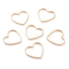 Brass Linking Rings KK-Y003-02E-G-1