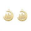 Ion Plating(IP) 201 Stainless Steel Pendants LS-STAS-N098-233LG-3