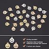 30Pcs 3 Colors 304 Stainless Steel Charms STAS-UN0025-33-5