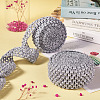 2 Rolls 2 Sizes Polyester Elastic Ribbon EW-TA0001-02H-5