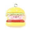 Cute Pin Theme Opaque Resin Pendants LS-RESI-V005-007B-1