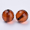 Transparent Acrylic Beads TACR-Q254-8mm-V60-3