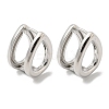 Brass Hoop Earrings for Women EJEW-E295-30P-1